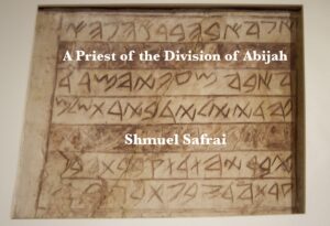 A Priest of the Divison of Abijah